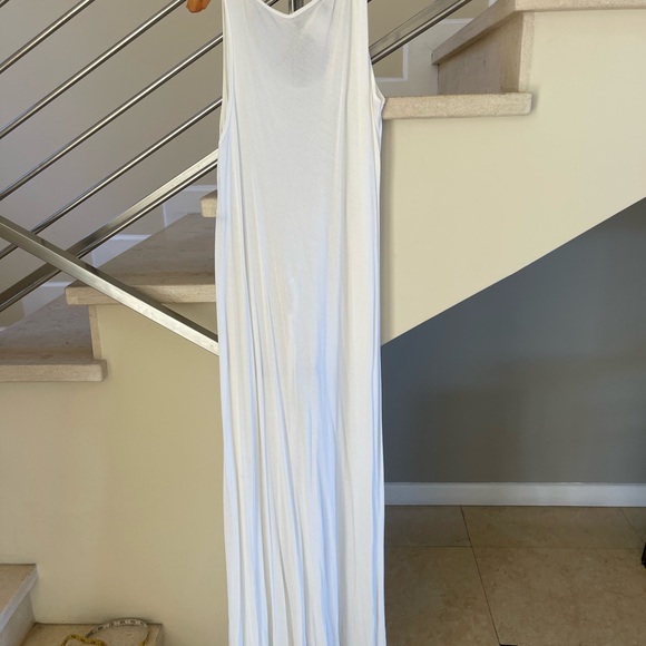 Vintage ANN DEMEulemeester Elegant White Maxi Dress - Picture 4 of 8